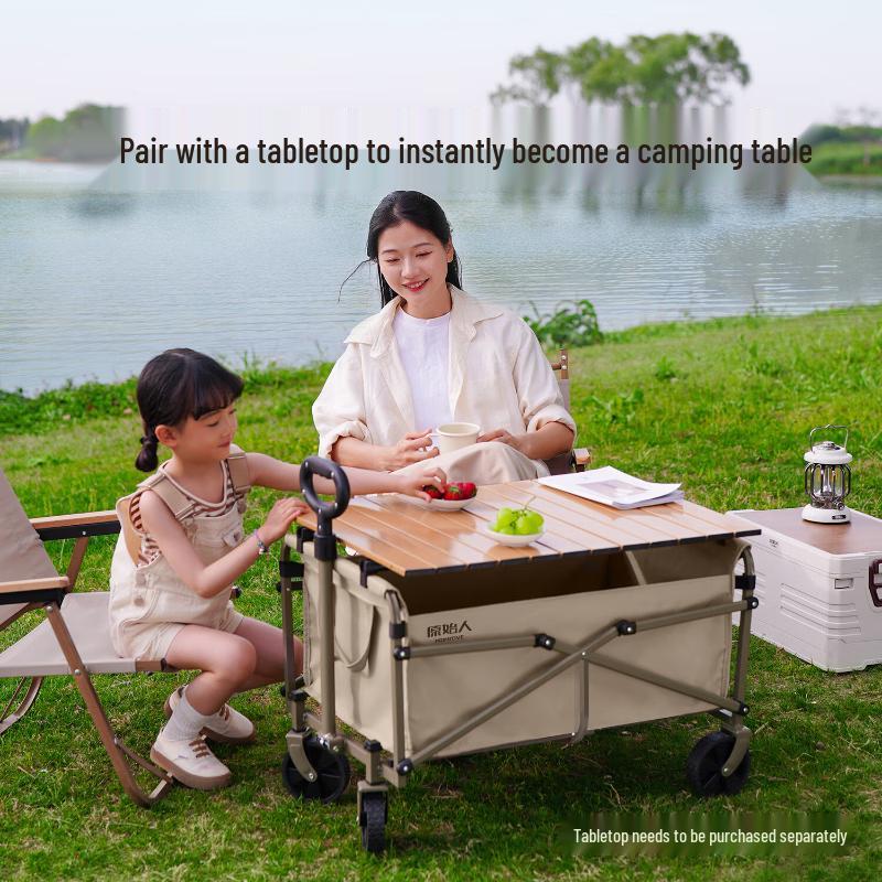 Outdoor Folding Camping Cart
