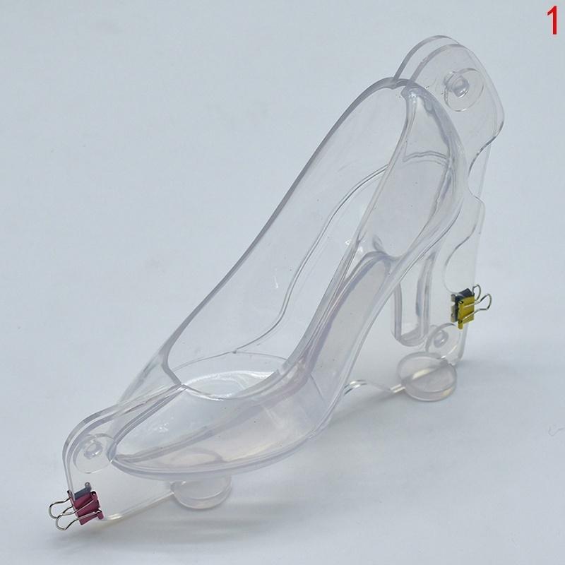 1pc Creative Fondant High Heel Shoe Chocolate Mold Baking DIY 3D Cute Stereo Candy Mould