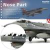 NUOTIE Scale Fighting Falcon Airplane Prebuild Model Kit Готовый продукт Литой самолет Металлическая модель истребителя Дисплей 1/72 F-16D (F-16D Сингапур)