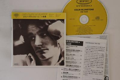 CD КОЛИН БЛАНСТОУН - One Year (Бумажный рукав) MHCP985 EPIC 2006 Япония Оби Рок Б/У