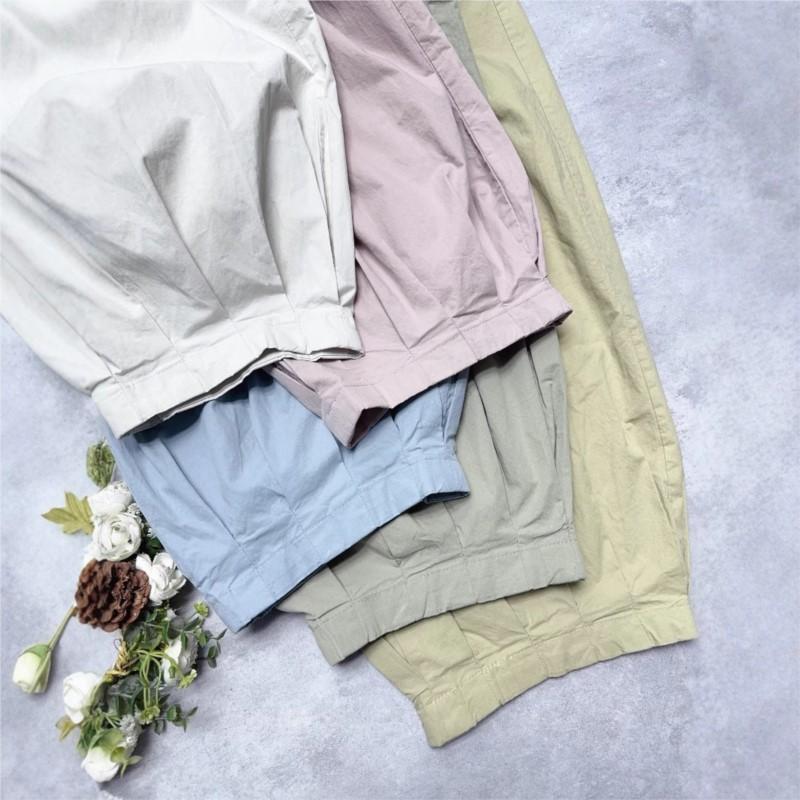 Johnature Летние Повседневные Свободные Брюки Японские Простые Универсальные Тонкие Брюки-Гаремы Женские
