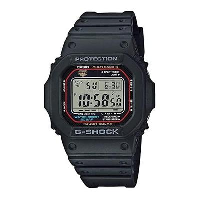Casio G-Shock Серия 5600 Мужские Водонепроницаемые Радиоуправляемые Солнечные Цифровые Черные gw-m5610u-1 gw-m5610-1 Преемник Номер Модели [Параллельный Импорт]