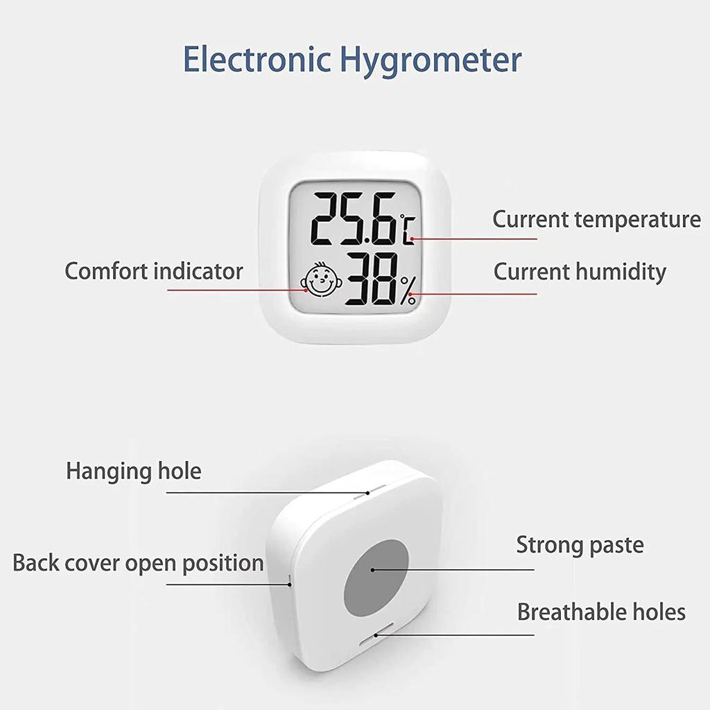 Мини ЖК-цифровой датчик температуры и влажности