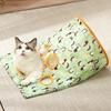 Cat Tunnel Toy Foldable Kitty Tunnel Bag for Indoor Peekaboo Interactive Play Multifunctional Flexible Cat Tunnel Toy with Little Mouse Toy Ball