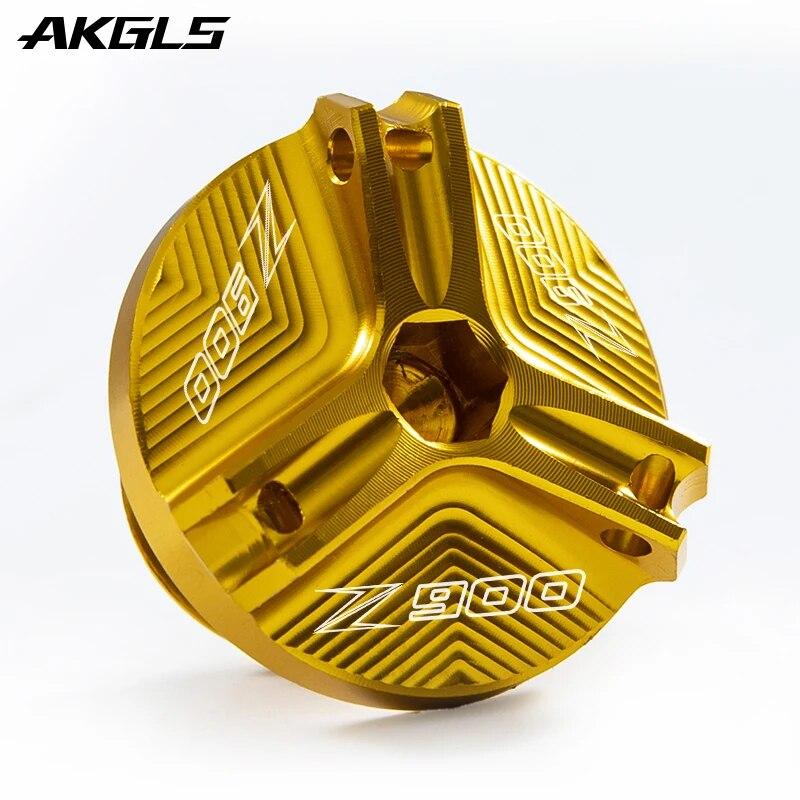 For Kawasaki Z 900 Z900 Z900RS Z 900rs 2017 2018 2022 Motorcycle Engine Oil Cap Bolt Fuel Filler Cap Accessories