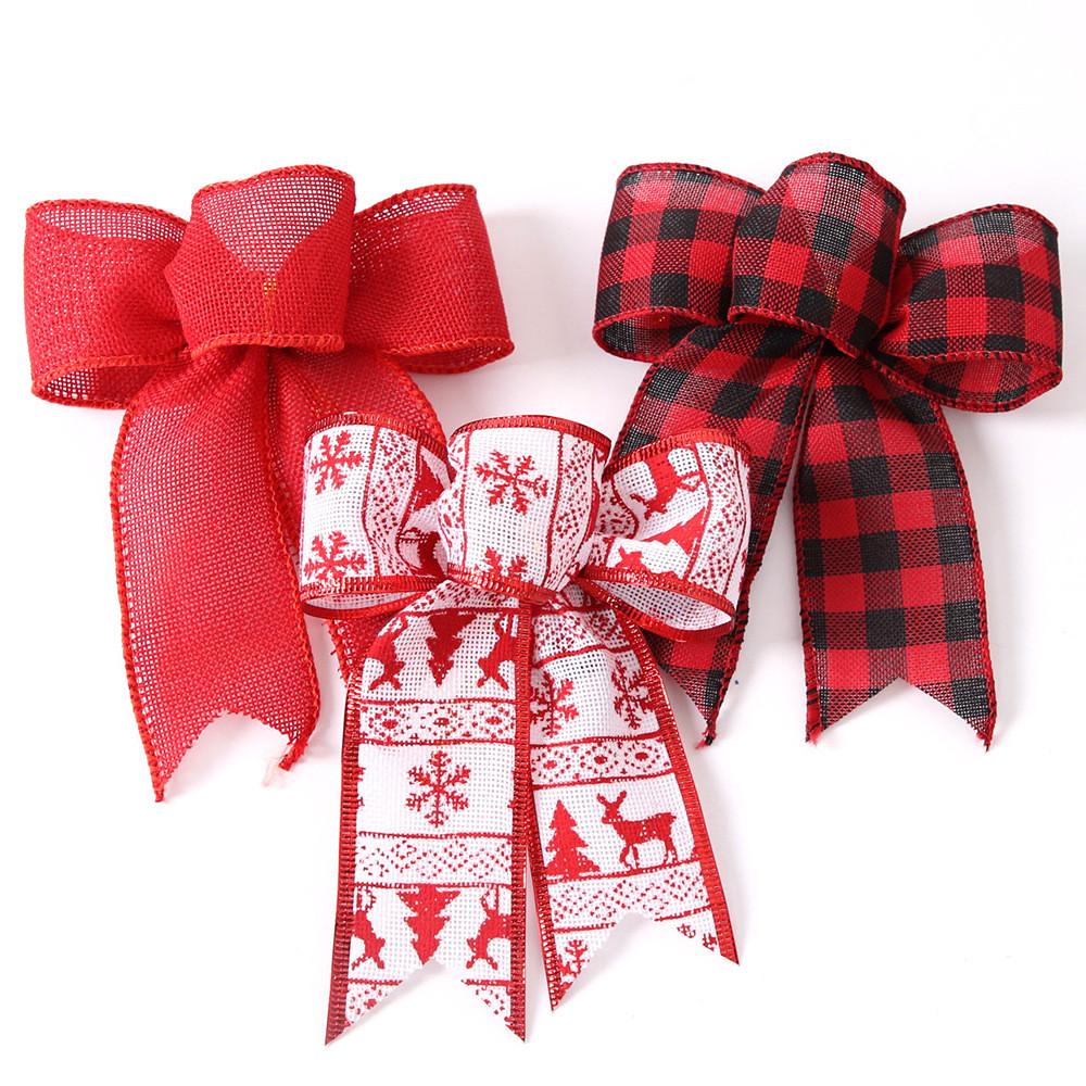 Small Red Vibrant Christmas Bow Adding A Touch Of Color To Festivities Holiday