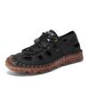 Summer Cool Men's Sandals Hollow Breathable Men's Casual Shoes Beach Shoes Outdoor Fishing Camping Shoes Travel Shoes Handmade