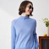 Kemengboka Women's Mock Neck Raglan Sleeve Cashmere Sweater