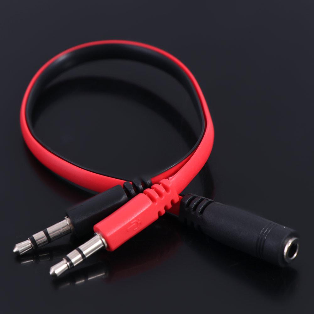 1 Female To 2 Male 3.5 Jack Audio Splitter Cable 1 Male To 2 Female Durable Smart Phone
