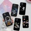 Astronaut Space Moon Phone Case for Xiaomi Poco C40 C51 C50 C55 C65 C71 C75 C85 F8 F7 F6 F5 F3 F2 X7 X6 X4 X3 M7 M6 M5 M4 M3 M2 Pro