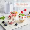 Mousse Cups Honey Pot Shape Pudding Cups Jelly Tiramisu Yogurt Baking Appetizer Birthday Party Plastic PS Mousse Cup Dessert Cup