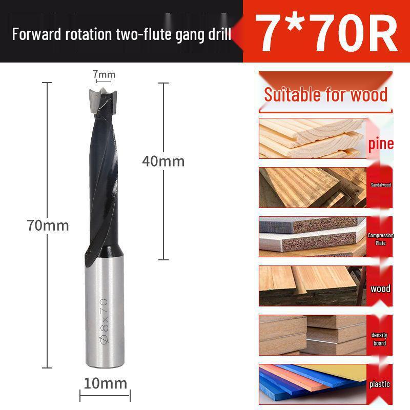 12 мм Фрезерная фреза для сверления боковых отверстий по дереву, пробойник для отверстий