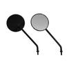 Bike Parts Center Bike Mirror No. 12: 8mm Round Black Honda/Suzuki Series 6030