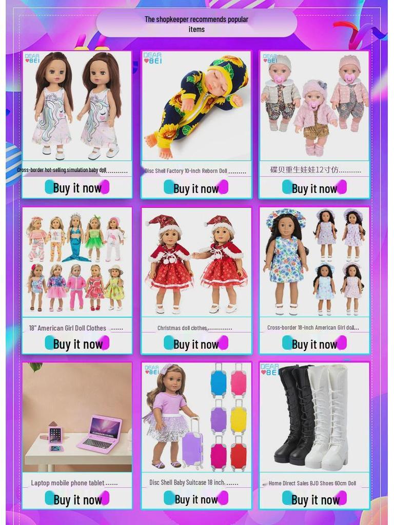 Cross-Border Tie-Dye Vinyl Baby Comfort Doll, 8-Inch Girl Reborn Toy