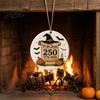 Акриловые кулоны на годовщину Хэллоуин 250-й орнамент, Америка 1776-2026 Подвесное украшение, Подарки парам Коллекционный Патриотический Круглый кулон