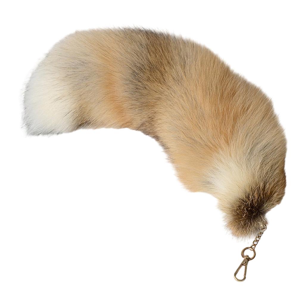 Милый брелок-подвеска для сумки с хвостиком, брелок для ключей, мягкий и нежный, аксессуар для ключей, подарок на рождественскую вечеринку для женщин