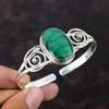 Faceted Zambian Emerald Cuff Bracelet 925 Sterling Silver Bangle Handmade Adjustable Bangle Gemstone Jewelry Gift For Women Brand New Bangle