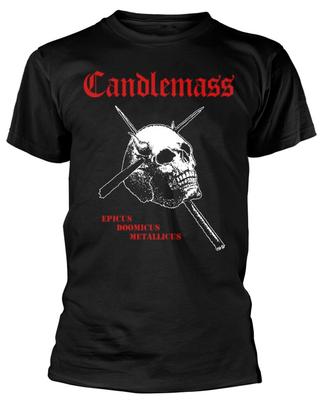 Candlemass Epicus Doomicus Metallicus Black T-Shirt OFFICIAL