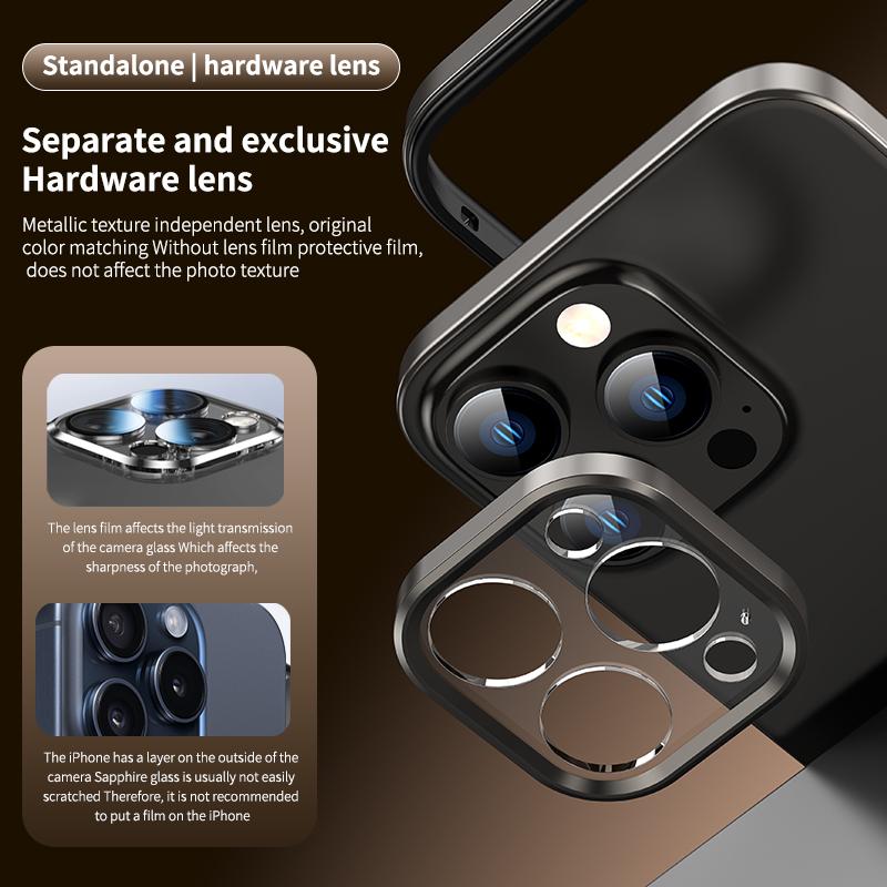 Алюминиевый сплав рамка роскошный тонкий чехол для iPhone 16 Plus 15 Pro Max 14 Pro 13 противоударный внутренний силиконовый чехол для телефона