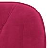 Dining Chairs 2 pcs. Burgundy Velvet