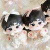 Bow Knot Doll Clothes Outfit Suit Doll Dress Up Set 10cm Cotton Doll Clothes  Children's Gift