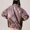 adidas X Stella McCartney TrueCasuals Тканая спортивная куртка свободного покроя с принтом Женская верхняя одежда Розовый Фиолетовый IB5095
