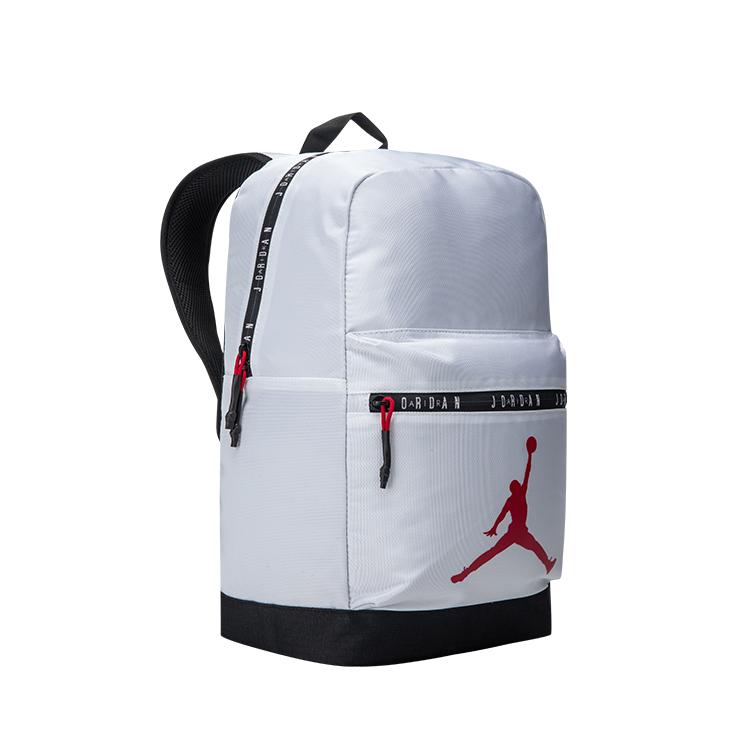 Jordan Polyester Backpack Regular Unisex White (Unisex) Backpacks JD2233029GS 001