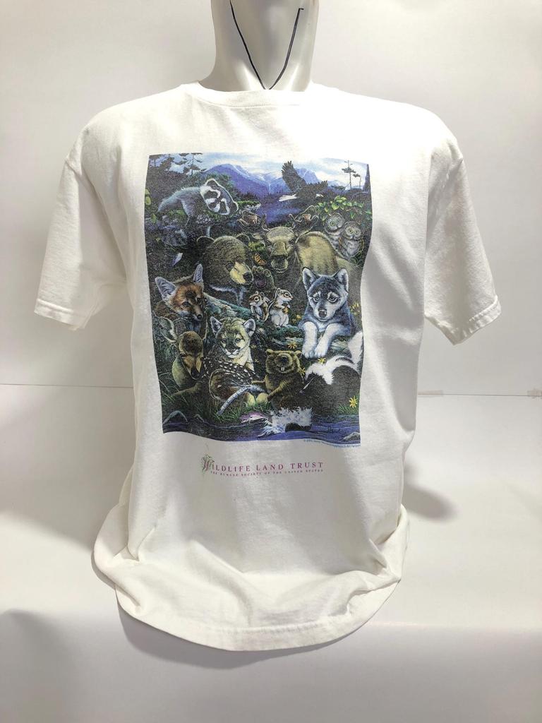 Vintage Wildlife Land Trust Jenny Newland T-Shirt The Humane Society