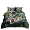 Pike Fish Bedding Striped Bass Big Pattern Hunting and Fishing Themed Duvet Cover for Boys BedRoom Decorations for Teens