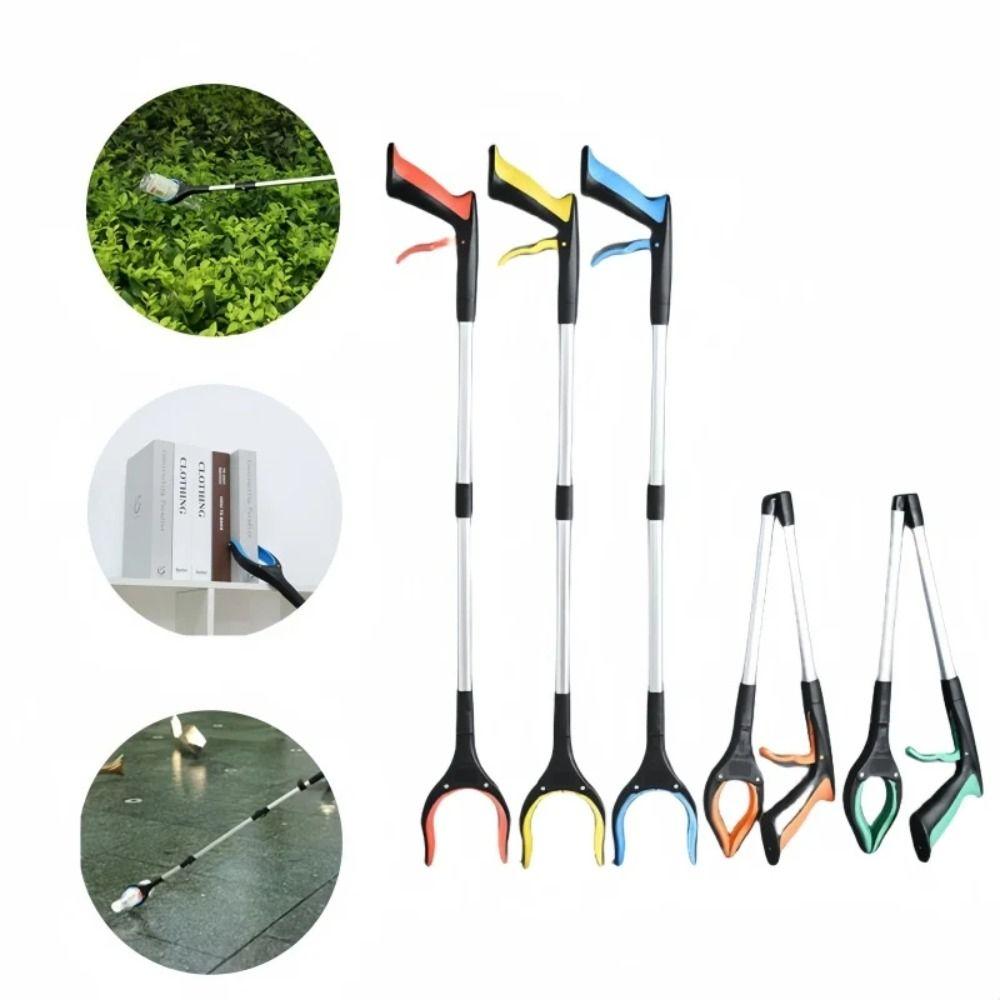 Easy To Hold Garbage Grabber Collapsible Trash Reacher Picker Foldable Litter Picker  Garden
