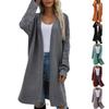 Women's Fashion Casual Open Front Long Sleeve Chunky Knit Cardigans Sweaters Outerwear Coats