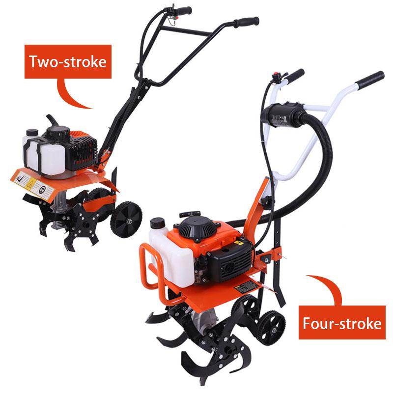 Бензиновый микрокультиватор сельскохозяйственный садовый инвентарь бензиновый многофункциональный мини-роторный культиватор техника для дальнего