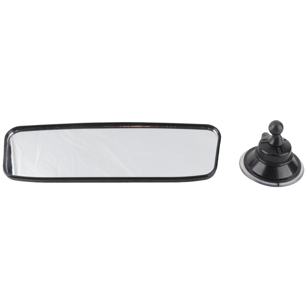 Rear View Mirror, Universal Car Truck Mirror Interior RearView Mirror Suction Cup, 220*65mm