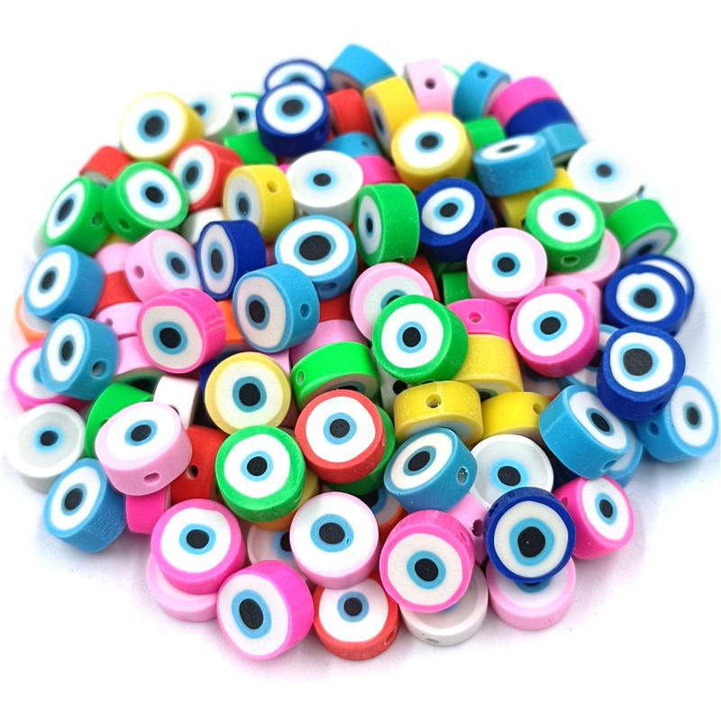 DIY для изготовления ювелирных изделий оптом 20 шт. мягкие глиняные свободные бусины кулон цветок слон сердце ожерелье браслет бусины