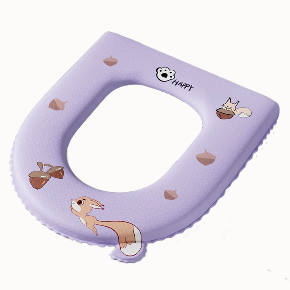 С ручкой милый чехол для унитаза мультяшный коврик для унитаза универсальный коврик для унитаза