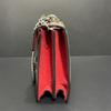 [Pre-Owned] Dionysus Chain Tiger Head Buckle Logo Canvas And Leather Shoulder Bag Small - Very Good #18FP67T