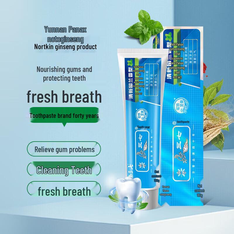 Зубная паста Sanqi Fresh с мятой