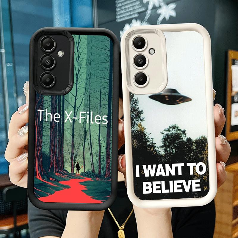 Чехол для телефона для Samsung Galaxy A17 A16 A15 A14 A13 Секретные материалы Я хочу верить A56 A36 A26 A55 A35 A25 A54 A34 A24 A53 A33 A23