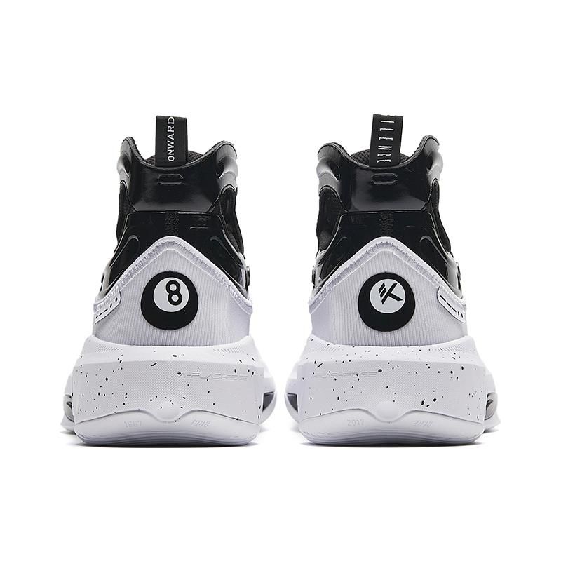 Anta Баскетбольные кроссовки KT8 Thompson 8 High-Top мужские кроссовки черные белые 112331101-1