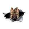 Shepherd Dog Car Stickers Scratch Blocking Self-Adhesive Waterproof Decal, Used for Car, Laptop, Motorcycle, Van, RV