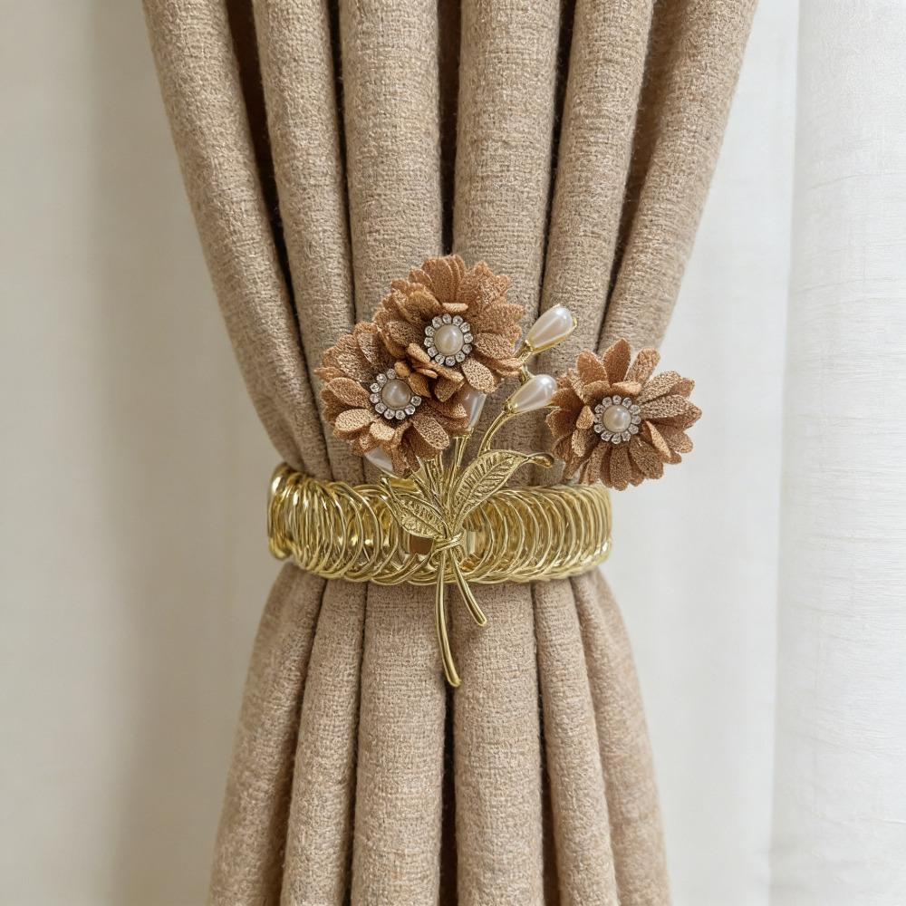 Beautifully Metal Curtain Clips Adjustable Curtain Buckle Curtain Tiebacks  Bedroom