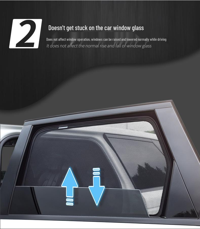 Магнитные шторки для автомобиля BYD Seal: Солнцезащитные сетки для защиты от солнца и теплоизоляции