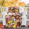 1pc Curious George8 Theme Blanket - Digital Print, Polyester, Cozy for All Seasons, Perfect for Outdoor, and Travel