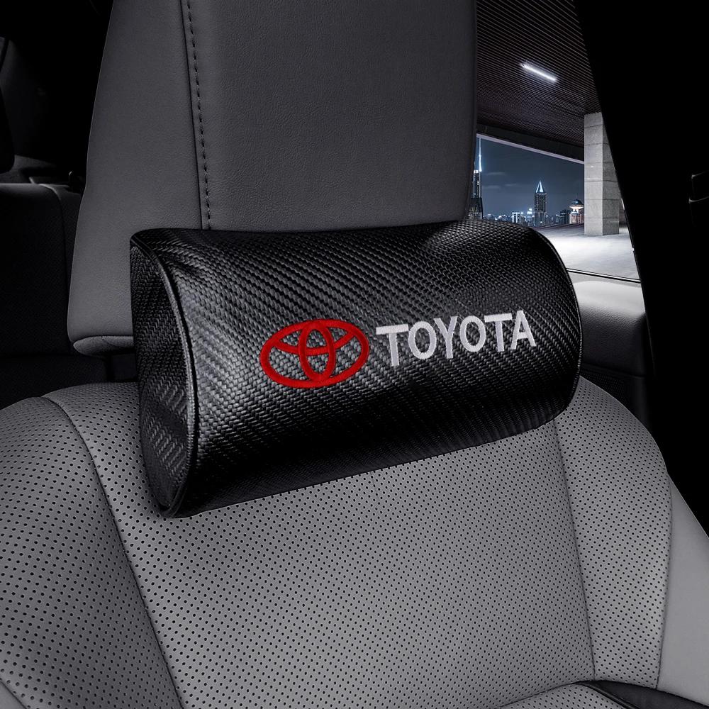 Car Seat Head Support Pillow Auto Headrest Neck Support Protect For Toyota Avalon Mirai Avensis Prado Hilux VVT-I 4WD Corolla