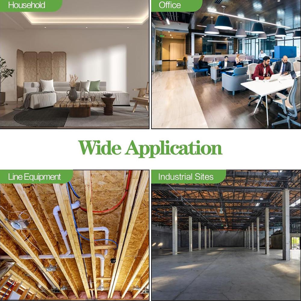 Набор из 50 шт. 1/2" полухомутов J-образный крюк с гвоздями для трубных соединений