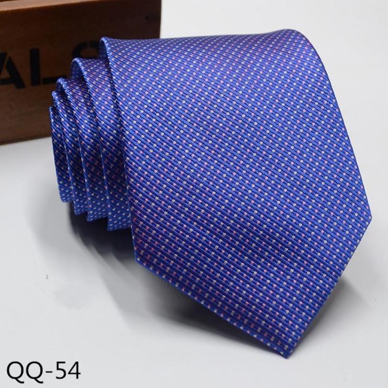 Мужское Платье Деловой Повседневный Профессиональный Жених Свадьба Лучший Муж С Полосатым Жаккардом Изысканный Джентльмен Мужской Премиальный Галстук