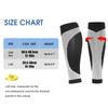 1Pair Calf Compression Sleeve Men and Women 20-30 MmHg, Shin Splint Compression Sleeve Socks for Varicose Veins Calf Sleeve