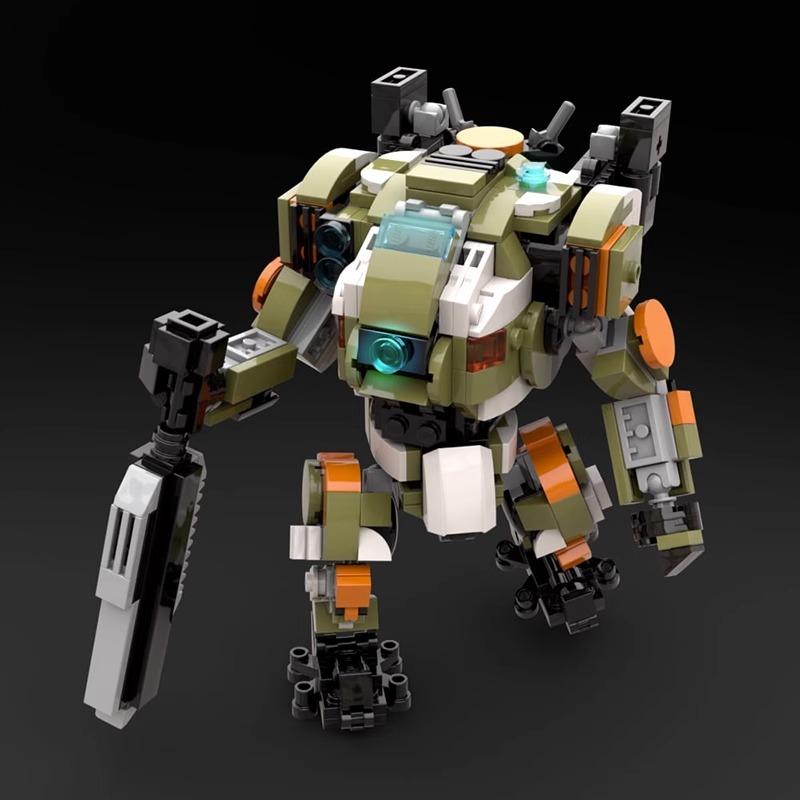 MOC Building Block Robot Set Mecha Model Декоративная сборка Игрушка в подарок мальчику