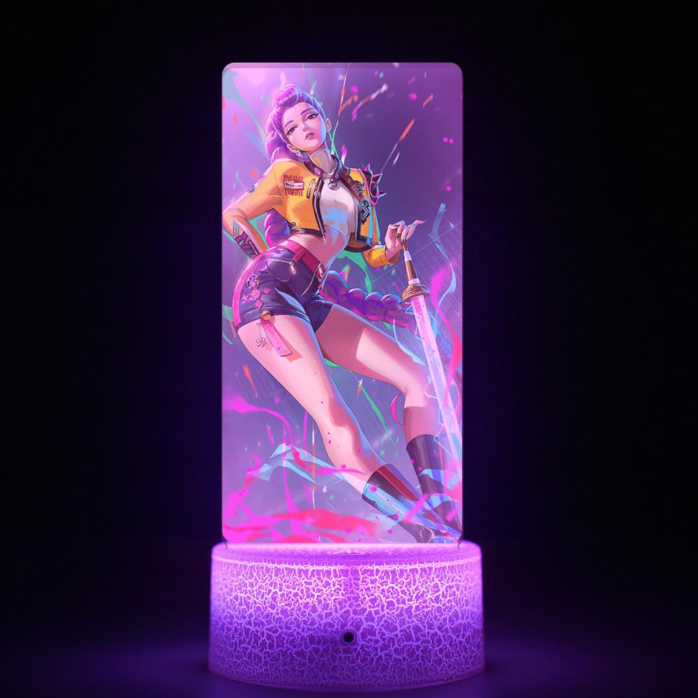 Kpop Demon Hunters Led Light With Touch Control For Home Decor And Gift Ideas