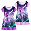 Children's K-POP Witch Hunt Group Thin Short-sleeved Sleeping Dress Summer Girls' Sleeping Dress